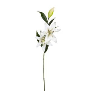 Yapay Çiçek Lilyum Beyaz 90 Cm.