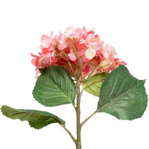 Yapay Ortanca Pembe/Krem 81 Cm.