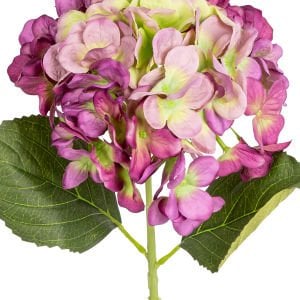 Yapay Ortanca Mor/Yeşil 47 Cm.