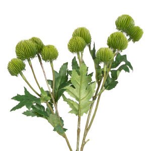 Yapay Çiçek Top Çiçek Yeşil 56 Cm.