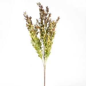 Yapay Bitki Şimşir Kahve/Yeşil 55 Cm.