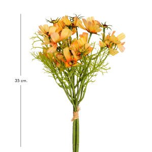Yapay Çiçek Papatya Turuncu 35 Cm.