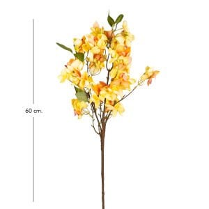 Yapay Çiçek Bahar Dalı Sarı 60 Cm.