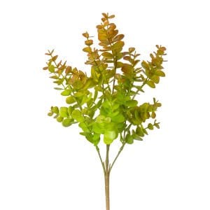 Yapay Bitki, Okaliptus, Kızıl-Yeşil - 40 cm