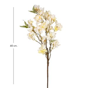 Yapay Çiçek Bahar Dalı Beyaz 60 Cm.