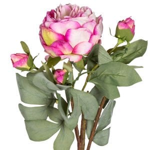 Yapay Çiçek, Şakayık Dalı, Fuşya - 58 cm