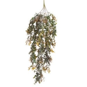 Yapay Sarmaşık Okaliptus, Pastel Sarı/Yeşil - 85 cm