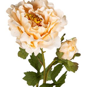 Yapay Gül Tomurcuklu Krem 60 Cm.