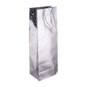 Hediye Poşeti 12x34 Cm. Gri