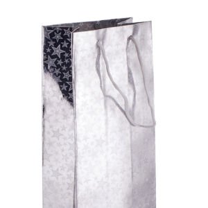 Hediye Poşeti 12x34 Cm. Gri