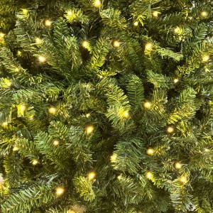 Yılbaşı Çam Ağacı Forest 1348 Dal 500 Led Işıklı Yeşil 210 Cm.